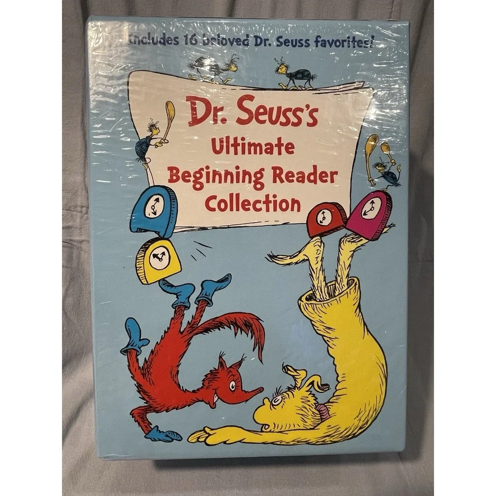NEW Dr. Seuss Ultimate Beginning Reader Boxed Set Collection: 16 Books Hardcover